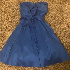 Calvin Klein Sapphire Blue Fit and Flare Dress